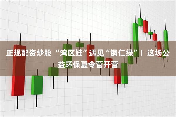 正规配资炒股 “湾区娃”遇见“铜仁绿”！这场公益环保夏令营开营